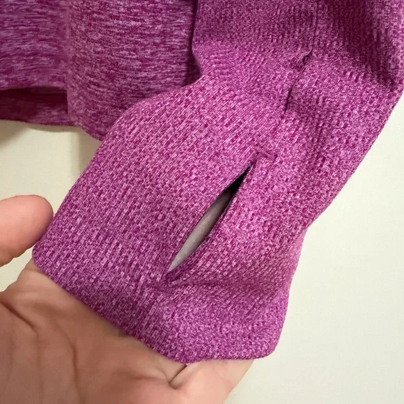 Nike Running Dri Fit Heathered Long Sleeve Women’s Medium - Picture 3 of 9